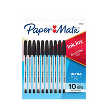 Papermate Medium Inkjoy Pen 1mm 10pcs (Black) - £25.20 GBP