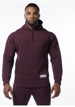 Alphalete Men’s ELMTS Pullover Hoodie - Merlot, Size Large - $37.40