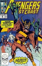 Avengers West Coast #52 - Dec 1989 Marvel Comics, Newsstand VF- 7.5 Cvr: $1.00 - £2.37 GBP