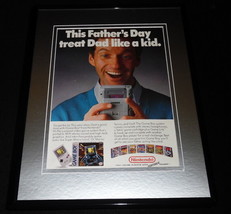 Nintendo Game Boy 1991 11x14 Framed ORIGINAL Vintage Advertisement Tetris - £27.24 GBP