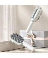 Self Cleaning Hair Brush Air Cushion Detangling Mechanism Easy Clean Qui... - $20.56 CAD