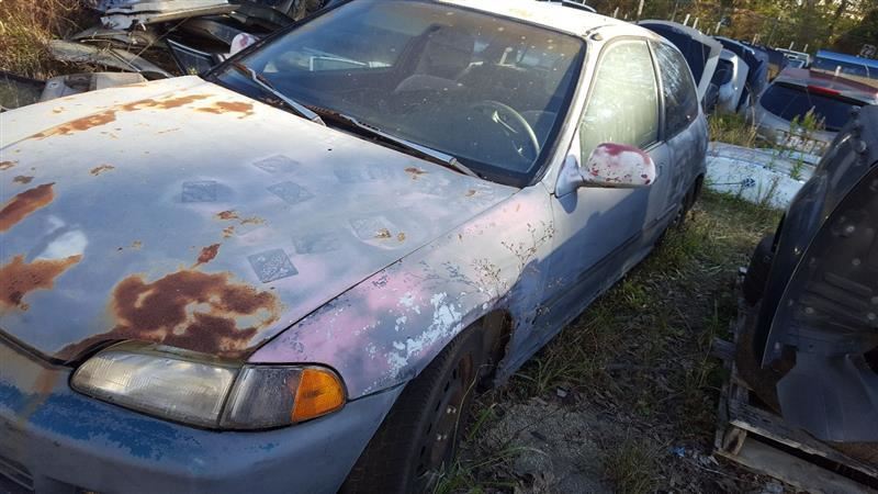 Front Right Window Regulator Manual OEM 1992 1993 1994 1995 Honda Civic Item image 7
