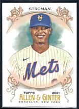2021 Topps Allen &amp; Ginter #194 Marcus Stroman New York Mets - £1.55 GBP