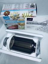 Super Shooter Plus Accessory Kit In Box King Size Cookies 6 Large 12 reg Discs - $12.69