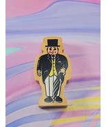 Thomas &amp; Friends Wooden Railway Sir Topham Hat Figurine 2001 Gullane - $9.56 CAD