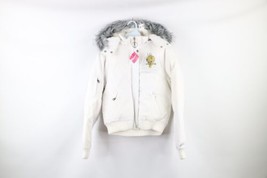 NOS Vtg Y2K Lot 29 Womens Medium Cropped Fit Tweety Bird Hooded Puffer J... - $2,958.28 MXN