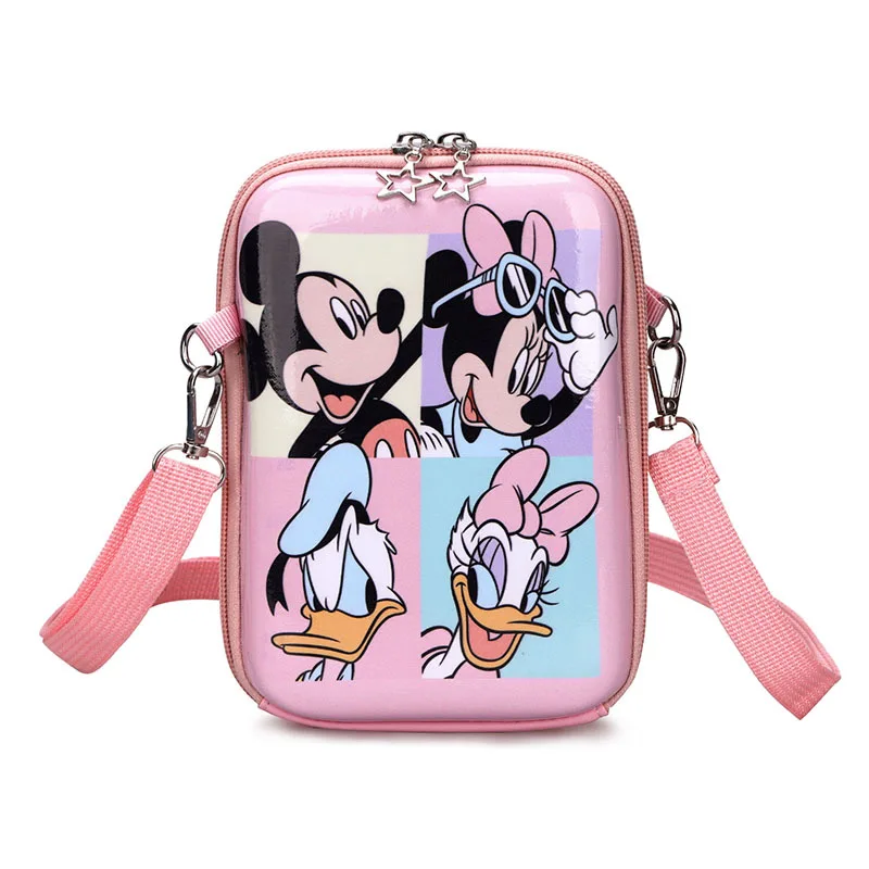Disney Mickey Mouse cartoon women bag small square parent-child wide sho... - $29.13