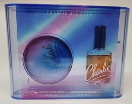 Revlon CHARLIE ALL OVER Concentrated Cologne Spray+Powder Gift Set - £35.49 GBP