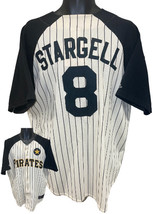 Willie Stargell Pittsburgh Pirates Majestic Cooperstown Collection Throwback Bas - £117.64 GBP