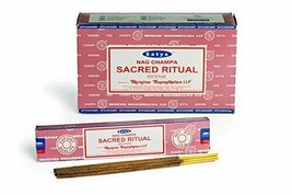 Satya Nag Champa Sacred Ritual Masala Handrolled  Incense Sticks Aggarba... - £12.77 GBP