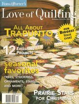 Fons &amp; Porter&#39;s Love of Quilting: November/December 2003 [Paperback] Marianne Fo - £5.63 GBP