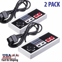 2 Pack Controller For Nes-004 Original Nintendo Nes Vintage Console Wired Gamepd - £15.71 GBP