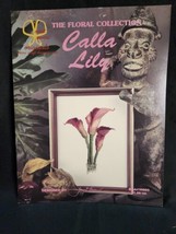 Vntg &#39;97 Calla Lilly Counted Cross Stitch Pattern Janet Powers - £3.35 GBP