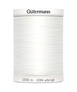 Gutermann Sew-All Thread 1,094yd, Nu White - £10.45 GBP