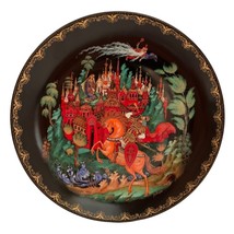 Tianex Russian Legends Fairytale &quot;Rusian and Ludmilla&quot; Plate 1988 - £11.63 GBP