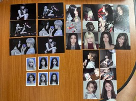 NMIXX Official 2 Cut Photo Id card Sticker SET Album &#39;Blue Valentine&#39; Kpop  - €8,12 EUR