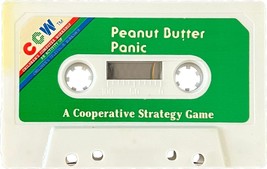 Peanut Butter Panic, CCW Tandy Computer Game Cassette Data Tape, early 1... - $4.99