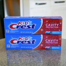Crest Kids Cavity Protection Toothpaste, Sparkle Fun Flavor, 4.6 oz 2 Pack - £5.53 GBP