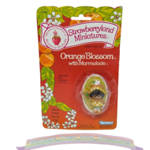 VTG STRAWBERRYLAND MINIATURES STRAWBERRY SHORTCAKE ORANGE BLOSSOM w MARM... - $19.00