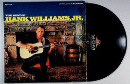 Hank Williams, Jr. - The Best of (1967) Vinyl LP • Greatest Hits, Lonesome Blues - £10.44 GBP