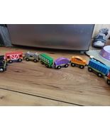 Melissa &amp; Doug Wooden Magnetic Train Cars 8pc Educational Toy Set 5186  ^ - $24.61 CAD