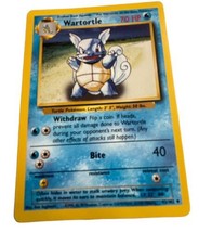 Wartortle Base Set 42/102 Pokémon TCG Regular Unlimited MP - £1.60 GBP
