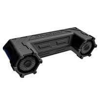 Planet Off Road ATV Sound System 6.5&quot; Marine Speakers Bluetooth LED Bar - $257.30