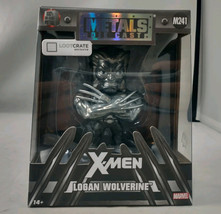 Marvel Logan Wolverine X-Men Jada Metals M241 Die Cast Loot Crate Figure NIB - $4.99