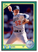 1990 Score Tim Crews   Los Angeles Dodgers Baseball Card GMMGD - £0.44 GBP+