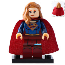 Supergirl (The CW) DC Arrowverse Superheroes Lego Compatible Minifigure Bricks - £2.38 GBP