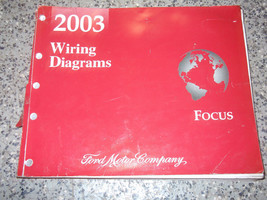 2003 FORD FOCUS Electrical Wiring Diagram Troubleshooting Manual EWD ETM - £19.53 GBP