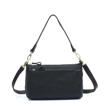 Genuine Leather Simple Classic New Female Shoulder Bag Square Small Commute Cros - £74.46 GBP