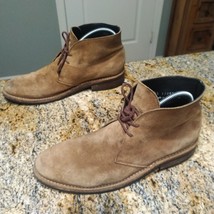 Thursday Everyday Scout Brown Chukka Suede Lace Up Boots Men&#39;s Size US 8 - $84.15