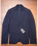Armani Exchange A|X $210 Men&#39;s Navy Heavy Stretch Fabric Sport Coat Blaz... - $104.24 CAD