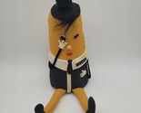 RARE &amp; OLD Boston Baked Beans Candy Stuffed Mascot Christy Mfg. Plush Se... - $24.74