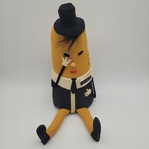 RARE &amp; OLD Boston Baked Beans Candy Stuffed Mascot Christy Mfg. Plush See Pics! - £19.45 GBP
