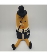 RARE &amp; OLD Boston Baked Beans Candy Stuffed Mascot Christy Mfg. Plush Se... - $471.03 MXN