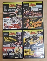 Killer Creature Double Feature Dvd - Lot Of 4 - Hollywood Horror Collection - £24.51 GBP