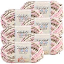 Bernat Baby Blanket Yarn-6/Pk-Little, 6/Pk, Little Petunias 6 Pack - £37.47 GBP
