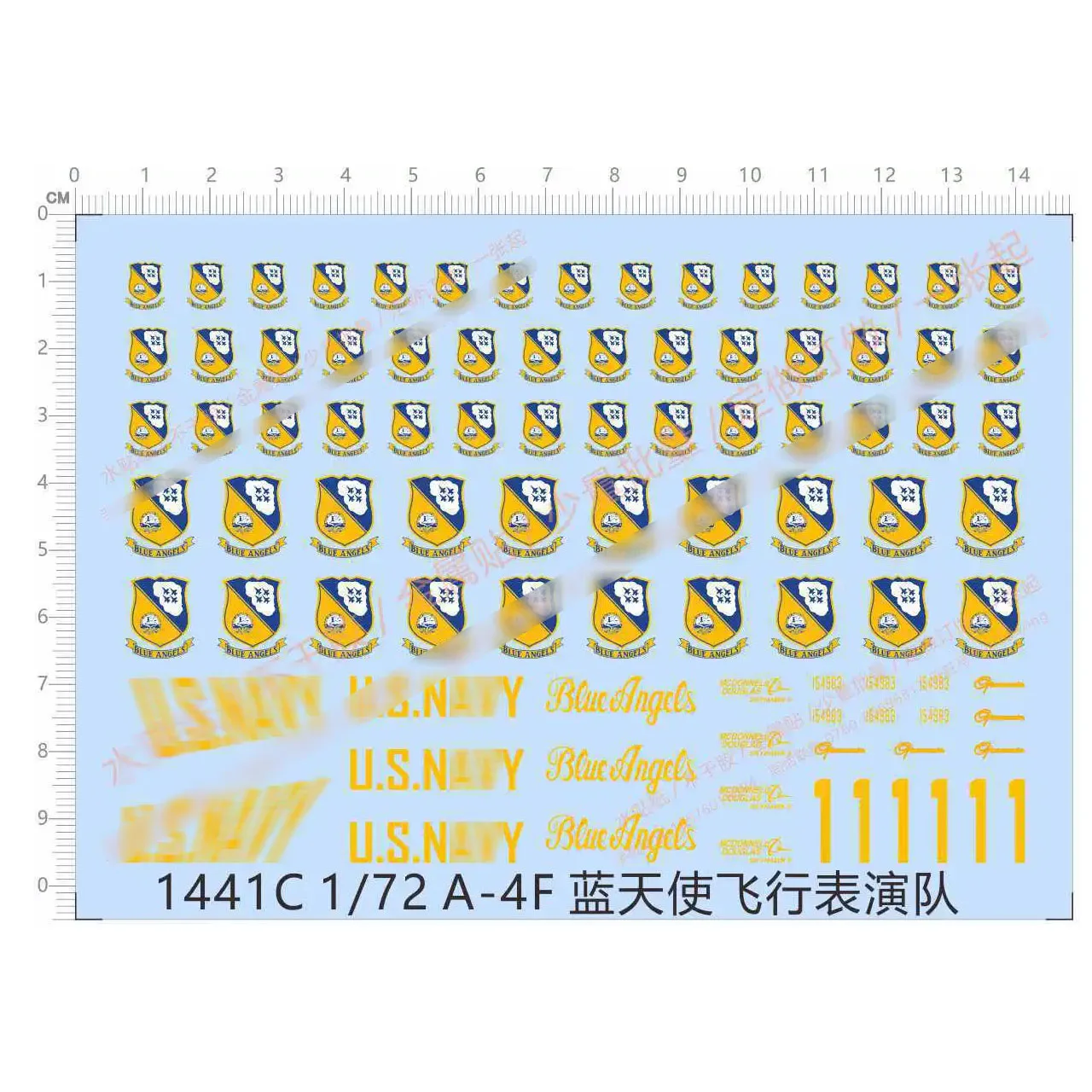 1/72 USN A-4F Skyhawk F/A-18 Super Hornet Blue Angels U.S. Naval Fighter... - $343.71 MXN