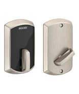 SCHLAGE Control BE467 GRW 619 Smart Deadbolt Keyless Lock In Satin Nickel - $2,224.84 MXN
