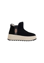 Ash Women Boots - 9 US EU 39 Black Leather Platform Ankle Zip Fashion Shoes - $338.29 CAD
