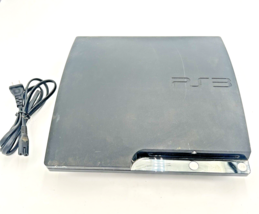 Sony PlayStation 3 Slim PS3 120GB Black Console Gaming System Only CECH-2101A - £80.87 GBP