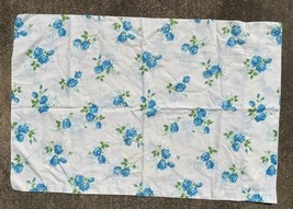 Vintage Springmaid Percale Blue Princess Rose Pillowcases Upcycle Crafti... - $186.39 MXN