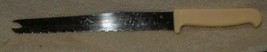 Vintage QUIKUT &quot;QUIKEDGE&quot; Carve And Serve Bread Knife U.S. Stainless - £6.33 GBP