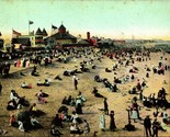 Revere Spiaggia Scene Vista Massachusetts Ma 1907 Udb Cartolina - £4.06 GBP