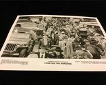 Movie Still Come See the Paradise 1990 Crowd scene of Evacuation 8x10 B&amp;... - $12.00