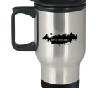 San Francisco Skyline silhouette,  Travel Mug. Model 60087  - $26.99