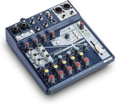 Small-Format Analog Eight-Channel Mixing Console With Usb I/O And Lexico... - $192.97