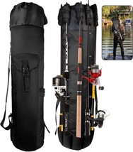 Fishing Rod Bag, Fishing Rod Case Bag 5 Rods and Reels 14 x 14 x 48 inches - $331.51 MXN